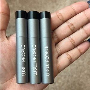 5/$35 NWT set or 3 W3LL PEOPLE mini mascara in shade black